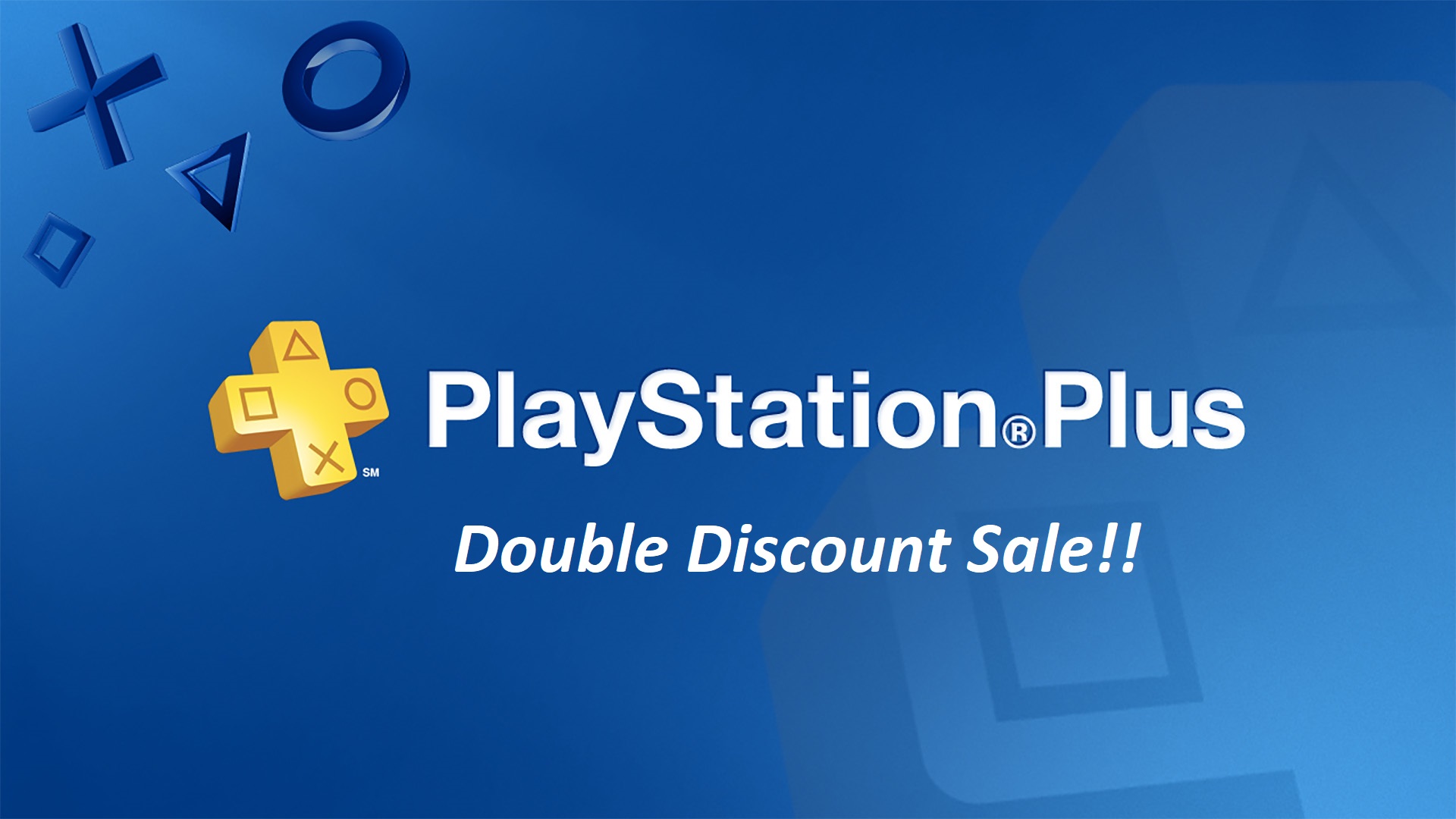 PlayStation Plus Double Discount