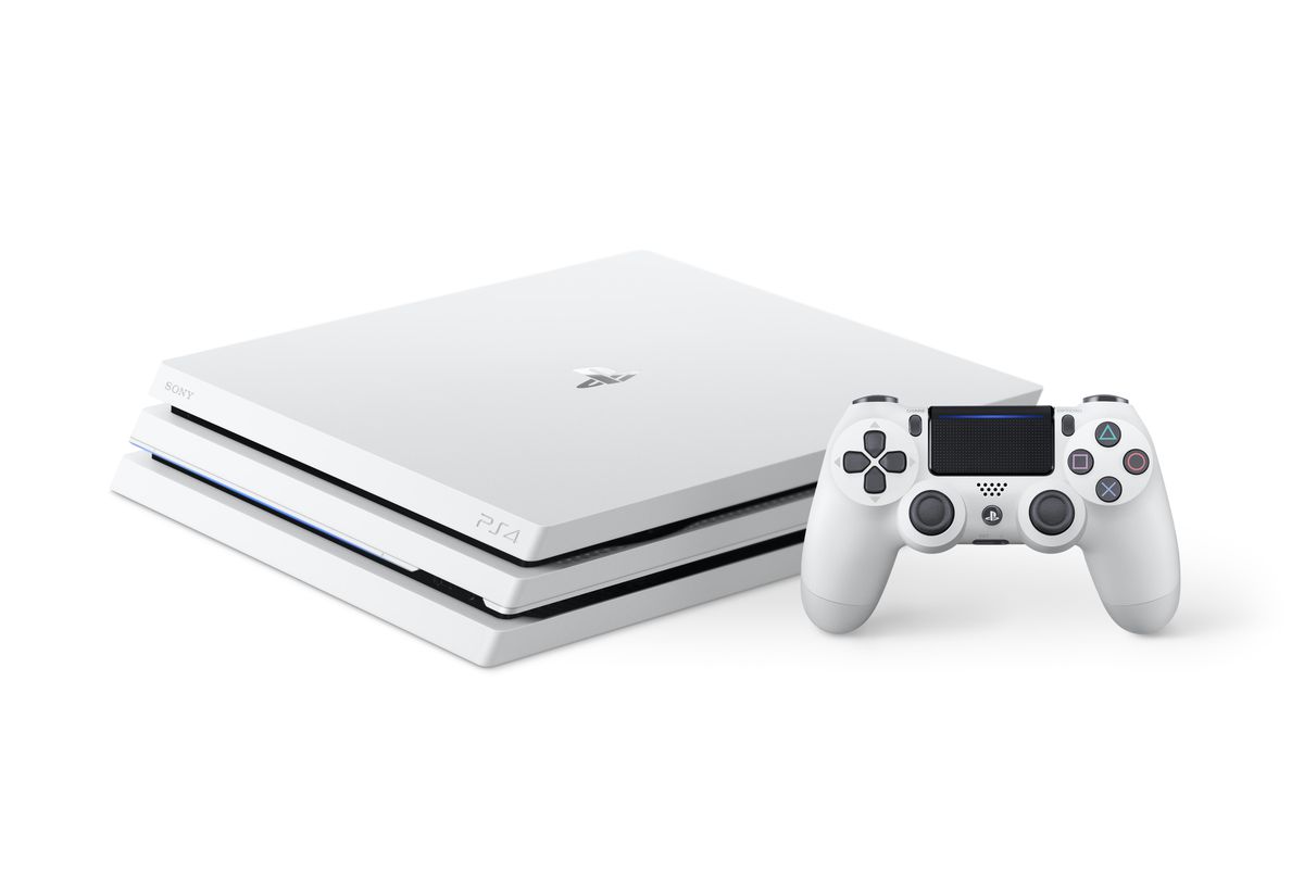 White PS4 Pro