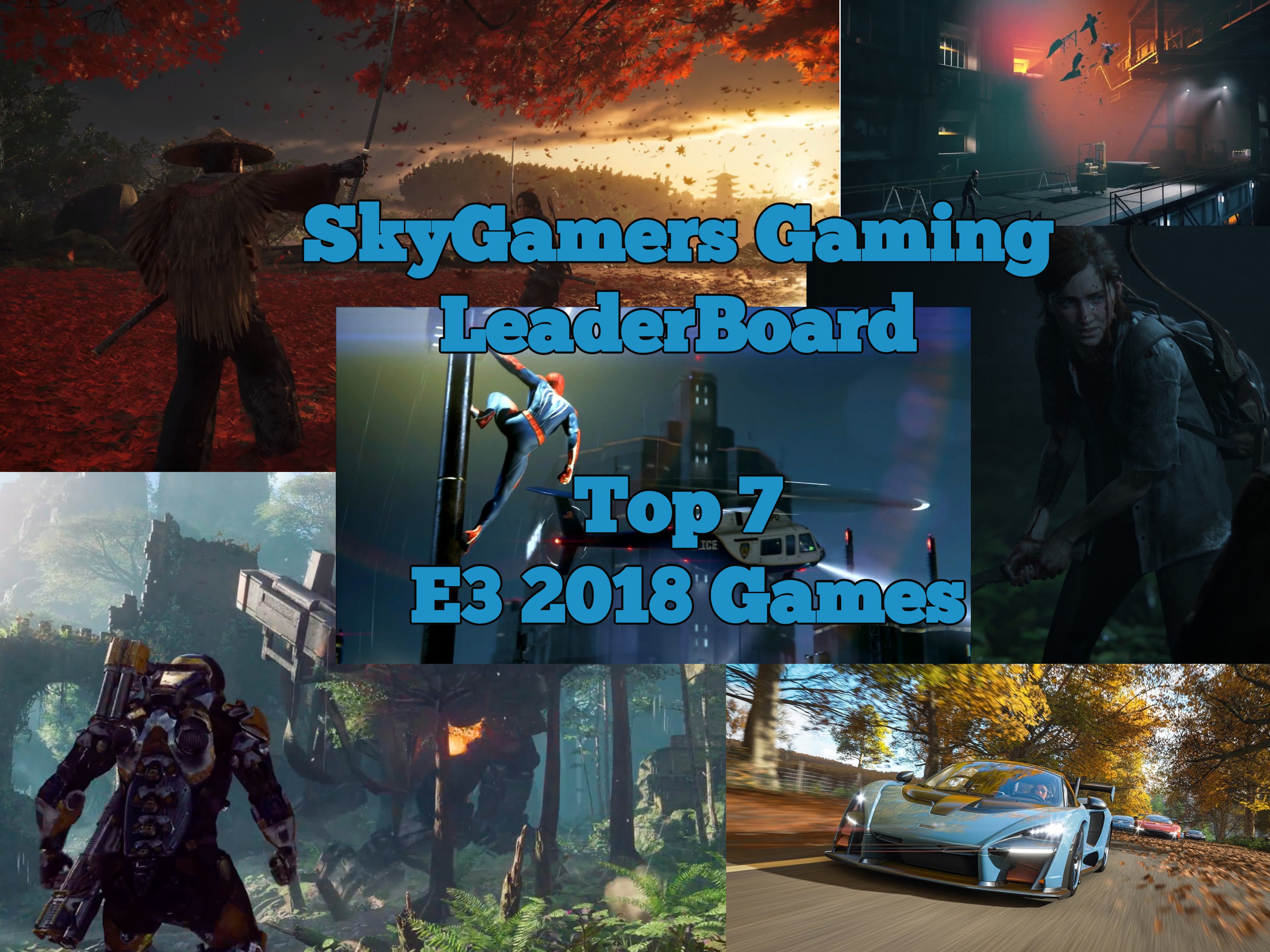 Gaming Leaderboard Top 7 Games of E3 2018